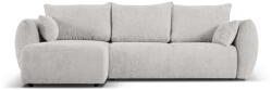 Cosmopolitan Design Világosszürke sarokkanapé (bal oldali) Matera - Cosmopolitan Design