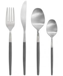 blomus Sötétszürke-ezüstszínű rozsdamentes acél evőeszköz készlet 16 db-os Maxime - Blomus