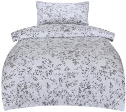 My House Szürke egyszemélyes pamut-szatén ágyneműhuzat 140x200 cm Gloria - My House
