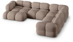 Cosmopolitan Design Barna sarokkanapé (jobb oldali-U alakú) Loretto - Cosmopolitan Design