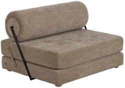 Ixia Bézs kinyitható zsenília fotel - Ixia