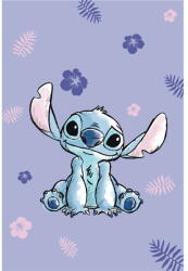 Jerry Fabrics Lila mikroflanel gyerek takaró 100x150 cm Lilo and Stitch - Jerry Fabrics