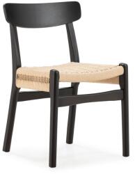 MOME Fekete kaucsukfa étkezőszék szett 2 db-os Biel - MOME