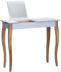 Ragaba Dressing Table világosszürke fésülködőasztal tükörrel, hosszúság 85 cm - Ragaba