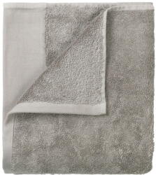 blomus Szürke frottír pamut törölköző szett 4 db-os 30x30 cm Riva - Blomus