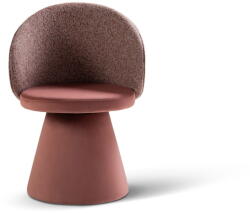 Micadoni Rózsaszín bársony fotel Inez - Micadoni