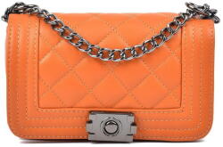 Isabella Rhea Mari konyakbarna bőr borítéktáska - Isabella Rhea