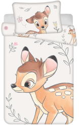Jerry Fabrics Pamut gyerek ágyneműhuzat babaágyhoz 100x135 cm Bambi "Beige" - Jerry Fabrics
