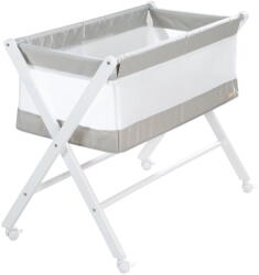 Roba Fehér összecsukható gurulós bölcső 90x45 cm - Roba