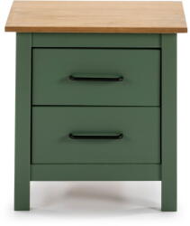 Marckeric Miranda zöld fa éjjeliszekrény - Marckeric