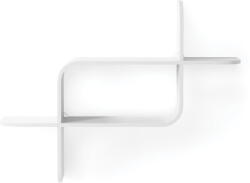 Umbra Fehér többszintes kaucsukfa fali polc 62 cm Montage - Umbra