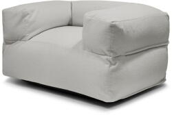 SLOWDOWN Világosszürke buklé babzsákfotel MooG - SLOWDOWN