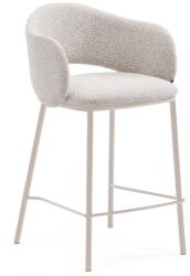 Kave Home Elefántcsont színű bárszék (ülésmagasság 65 cm) Maina - Kave Home