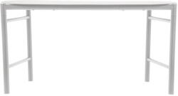 Zone Világosszürke fém kerti pad Disc - Zone