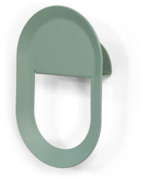 Spinder Design Szürkészöld fali acél akasztó Coucou - Spinder Design