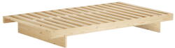 Karup Design Natúr színű borovi fenyő egyszemélyes ágy ágyráccsal 90x200 cm Kanso - Karup Design