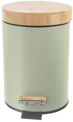 Orion Világoszöld fém pedálos szemetes 5 l Greenish - Orion