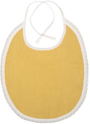 Kindsgut Paris sárga muszlin előke - Kindsgut