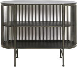 Light & Living Fekete fém komód 100x80 cm Yinthe - Light & Living