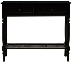 Premier Housewares Fekete konzolasztal 33x91 cm Heritage - Premier Housewares