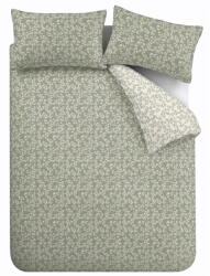 Bianca Zöld kétszemélyes pamut-perkál ágyneműhuzat 200x200 cm Shadow Leaves - Bianca