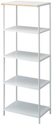 YAMAZAKI Matt fehér acél polcos állvány 60x170x46, 5 cm Tower - YAMAZAKI