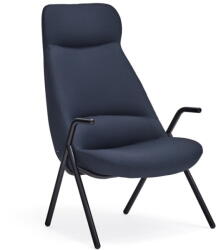 Teulat Dins sötétkék fotel, magasság 114 cm - Teulat