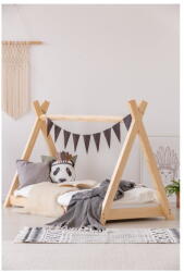 Adeko Mila TP házikó gyerekágy borovi fenyőfából, 90 x 200 cm - Adeko