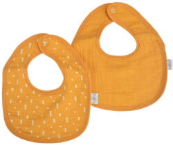 Bébé Douceur Sárga muszlin előke szett 2 db-os - Bébé Douceur