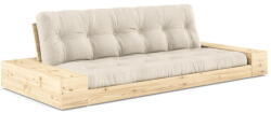 Karup Design Szürke-bézs len kinyitható kanapé 244 cm Base - Karup Design - bonami - 820 240 Ft