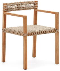 Kave Home Natúr színű műrattan étkezőszék szett 2 db-os Giverola - Kave Home