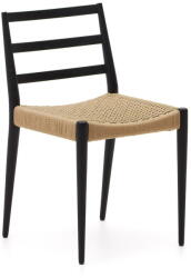 Kave Home Fekete-natúr színű tölgyfa étkezőszék szett 2 db-os Analy - Kave Home - bonami - 232 977 Ft