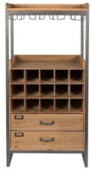 White Label Edgar bortartó szekrény fenyőfából - White Label