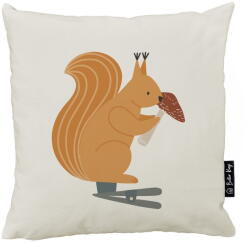 Butter Kings Párnahuzat 45x45 cm Squirell And Toadstool - Butter Kings