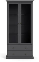 Tvilum Szürke tálalószekrény 96x201 cm Paris - Tvilum