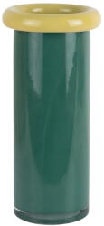 PT LIVING Sötétzöld üveg váza (magasság 27, 5 cm) Plegado - PT LIVING