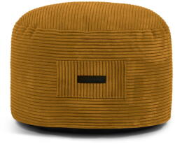 SLOWDOWN Mustársárga kordbársony puff Om 60 - SLOWDOWN