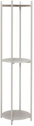 Hübsch Fehér fém polcos állvány 42x151 cm Norm - Hübsch