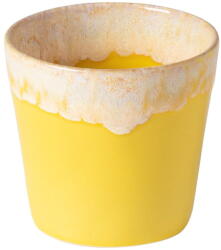 COSTA NOVA Sárga-fehér agyagkerámia csésze 210 ml Grespresso - Costa Nova