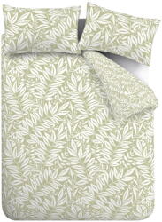Catherine Lansfield Zöld kétszemélyes ágyneműhuzat 200x200 cm Sorrel Leaves - Catherine Lansfield