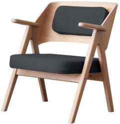 Hammel Furniture Me Tube sötétszürke tölgyfa fotel - Findhal by Hammel