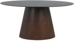 House Nordic Étkezőasztal diófa dekoros asztallappal 90x160 cm Bolton - House Nordic