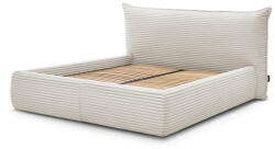 Bobochic Bézs kárpitozott ágyneműtartós franciaágy ágyráccsal 180x200 cm Jade - Bobochic Paris - bonami - 973 521 Ft