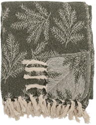 Bloomingville Khaki takaró 130x160 cm Gabriela - Bloomingville