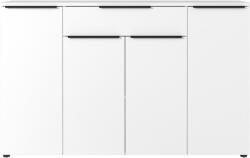 Germania Fehér alacsony komód 161x101 cm Mailand - Germania