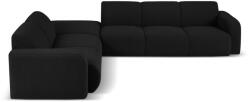 Micadoni Fekete buklé sarokkanapé (bal oldali) Molino - Micadoni Home - bonami - 1 019 992 Ft