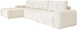 Miuform Krémszínű kinyitható tárolóhelyes moduláris sarokkanapé (bal oldali) Lulu - Miuform - bonami - 701 240 Ft