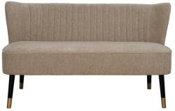 Ixia Bézs zsenília kanapé 134 cm Glam - Ixia