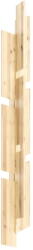 Karup Natúr színű borovi fenyő fali fogas 26 cm Keeper - Karup Design