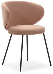 Marckeric Világos rózsaszín kárpitozott étkezőfotel szett 2 db-os Rush - Marckeric